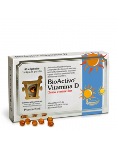 Bioactivo Vitamina D Cápsulas 80un.