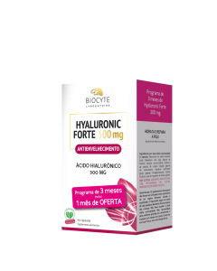 Biocyte Hyaluronic Forte 300mg Cápsulas 3x30un.