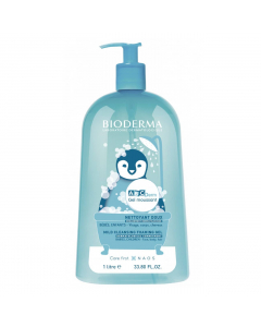 Bioderma ABCDerm Moussant Gel de Banho-1000ml