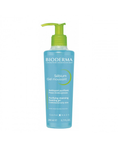 Bioderma Sebium Gel Moussant de Limpeza-200ml