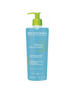 Bioderma Sebium Gel Moussant de Limpeza 500ml