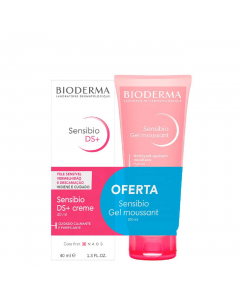 Bioderma Pack Sensibio DS Creme + Gel Moussant