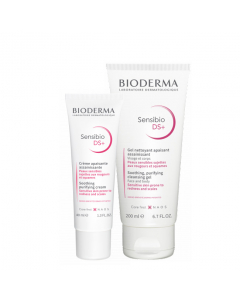 Bioderma Sensibio Kit DS+ Creme de Rosto + Gel de Limpeza