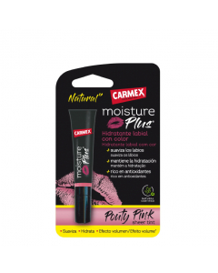 Carmex Moisture Plus Bálsamo Labial Hidratante Cor Pouty Pink