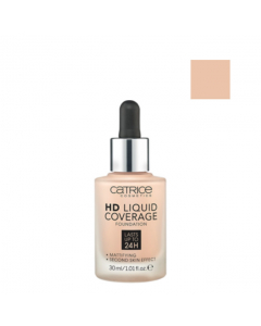 Catrice HD Liquid Coverage Foundation Base 10 Light Beige 30ml