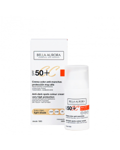 Bella Aurora CC Cream Creme Corretor Antimanchas Tom Claro SPF50+ 30ml
