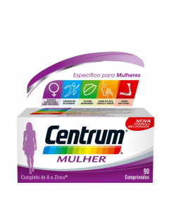 Centrum Mulher Multivitamínico Comprimidos Revestidos 90un.