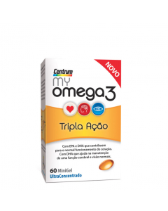 Centrum My Omega 3 Multivitamínico Cápsulas 60un.