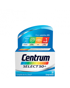 Centrum Select 50+ Multivitamínico Comprimidos Revestidos 30un.
