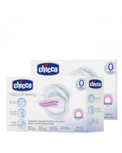 Chicco Natural Feeling Discos Absorventes 60+30unid.
