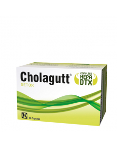 Cholagutt Detox Cápsulas 60un.