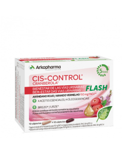 Cis-Control Cranberola Flash Cápsulas 20un.