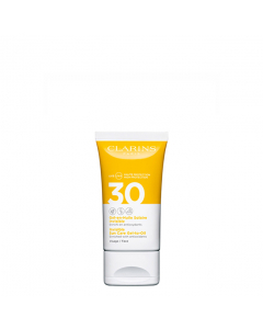 Clarins Gel-en-Huile Solaire Invisible SPF30 Óleo Solar de Rosto 50ml