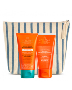 Collistar Active Sun Protection Kit Creme Solar + Shampoo Pós Solar