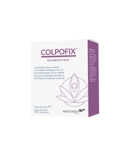 Colpofix Gel Vaginal em Spray 20ml + 10 aplicadores