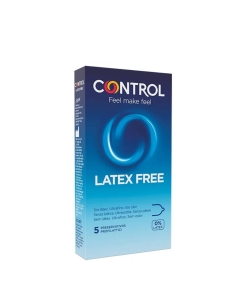 Control Latex Free Preservativos Sem Látex 5un.