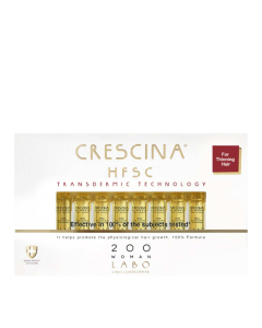 Crescina HFSC Transdermic 200 Mulher Ampolas Estimulantes 20un.