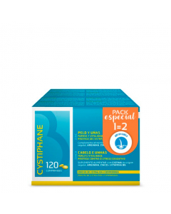 Cystiphane Suplemento Fortificante Unhas e Cabelo Comprimidos 2x120un.