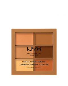 NYX 3C Paleta de Rosto Cor Deep 1.5g