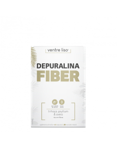 Depuralina Fiber Fórmula Rica em Fibras Cápsulas 60un.