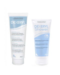 Dexeryl Kit Creme Emoliente + Creme Duche