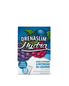 Drenaslim Hydra Sticks Sabor Frutos Silvestres 15un.