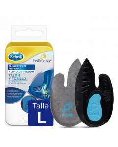 Dr. Scholl In-Balance Palmilhas Salto e Tornozelo L 2un.