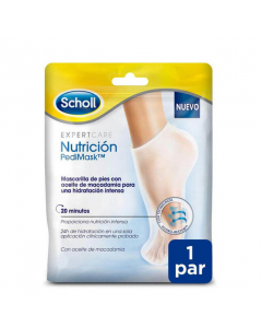 Dr. Scholl PediMask Máscara Pés Hidratante 2un.