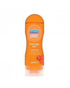 Durex Play Guaraná Gel Lubrificante 2-em-1 200ml
