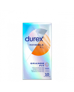 Durex Invisible XL Preservativos 10un.