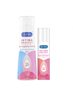 Durex Intima Protect Kit Gel Calmante + Gel Higiene Intima