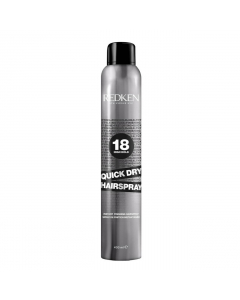 Redken Quick Dry Hairspray 18 Spray de Finalização Instantânea 400ml