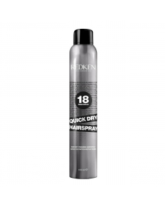 Redken Quick Dry Hairspray 18 High Hold Spray de Finalização 400ml