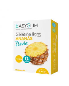 EasySlim Gelatina Light Ananás com Stevia 2x15g
