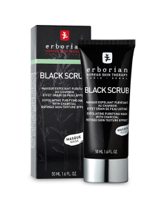 Erborian Black Scrub Máscara Esfoliante Purificante 50ml