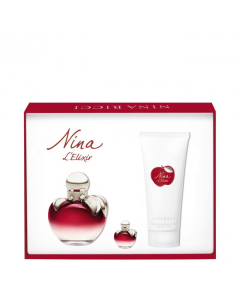 Nina Eau de Toilette de Nina Ricci Coffret Perfume Feminino 80+100+4ml