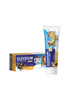 Elgydium Junior Idade do Gelo Gel Dentífrico Tutti-Fruti 50ml
