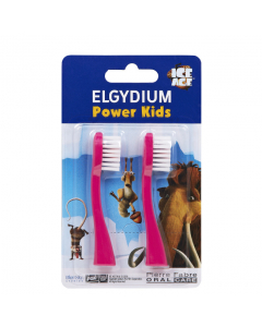 Elgydium Power Kids Escova de Dentes Elétrica Recargas 2un.