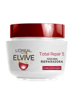 Elvive Total Repair 5 Máscara Reparadora Cabelos Danificados 300ml