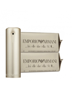 Emporio Armani She Eau de Parfum de Giorgio Armani Coffret Duo Perfume Feminino 2x30ml