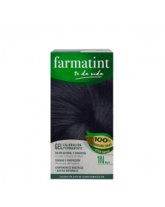 Farmatint Gel Color Coloração Permanente Cor 1N Preto