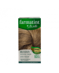 Farmatint Gel Color Coloração Permanente Cor 6D Louro Escuro Dourado