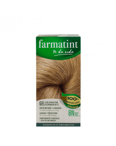 Farmatint Gel Color Coloração Permanente Cor 8N Louro Claro