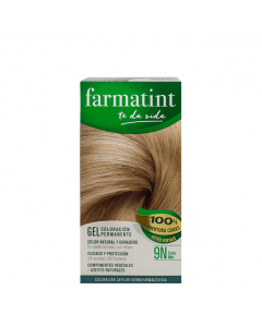 Farmatint Gel Color Coloração Permanente Cor 9N Louro Mel