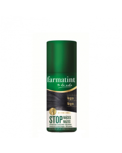 Farmatint Stop Raízes Spray Preto 75ml