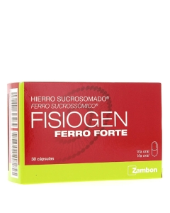 Fisiogen Ferro Forte Suplemento Cápsulas 30un.