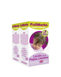 FullMarks Anti-Piolhos e Anti-Lêndeas Duo Loção 2x100ml