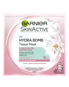 Garnier SkinActive Hydra Bomb Máscara Hidratante Calmante 1un.
