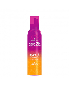 Schwarzkopf GOT2B Twisted Double Curling Power Mousse 250ml