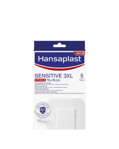 Hansaplast Sensitive 3XL Pensos 10x15cm 5un.